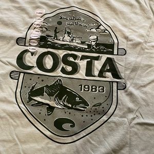 Men’s XL Costa short sleeve fishing t-shirt